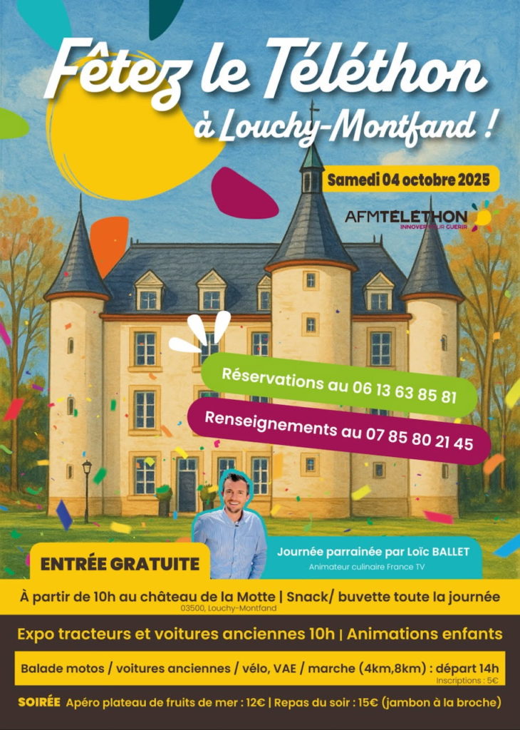 Téléthon au Château de la Motte