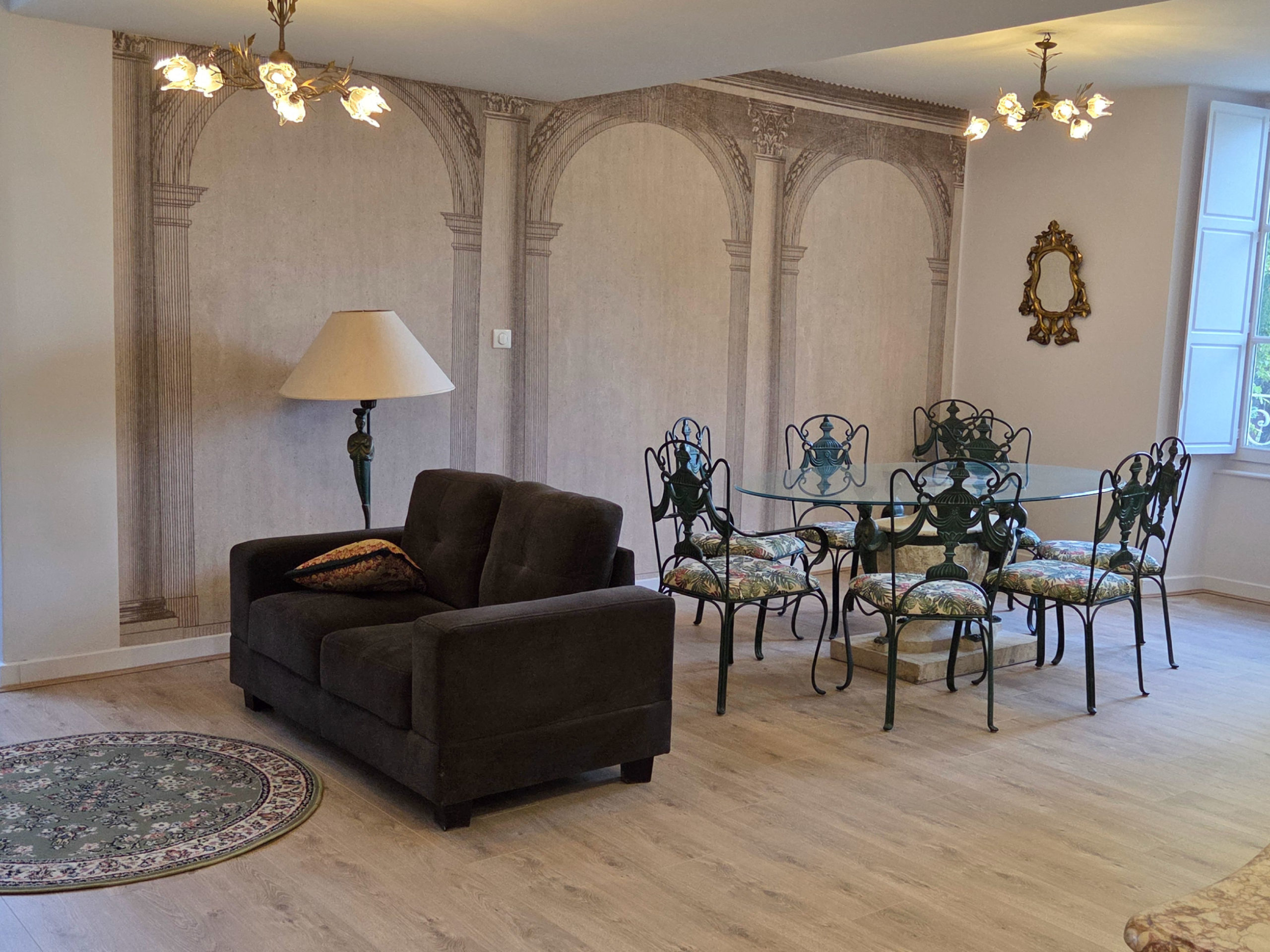 Salle Commune, salon et salle à manger du Gîte La Sans Pareille