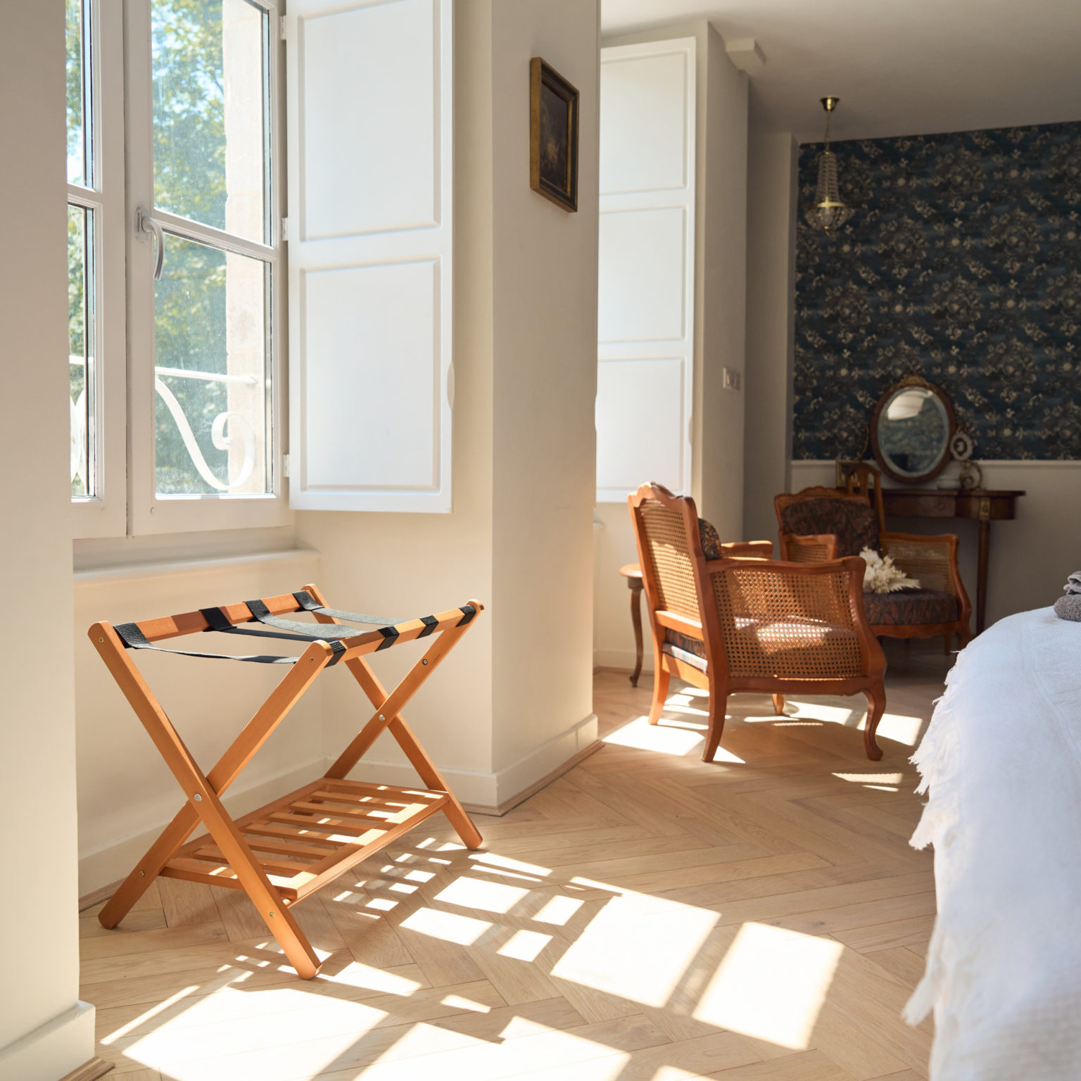 Suite l'escarpolette chambre d'hôtes 4 épis au Château de la Motte Louchy-Montfand, Allier, Auvergne