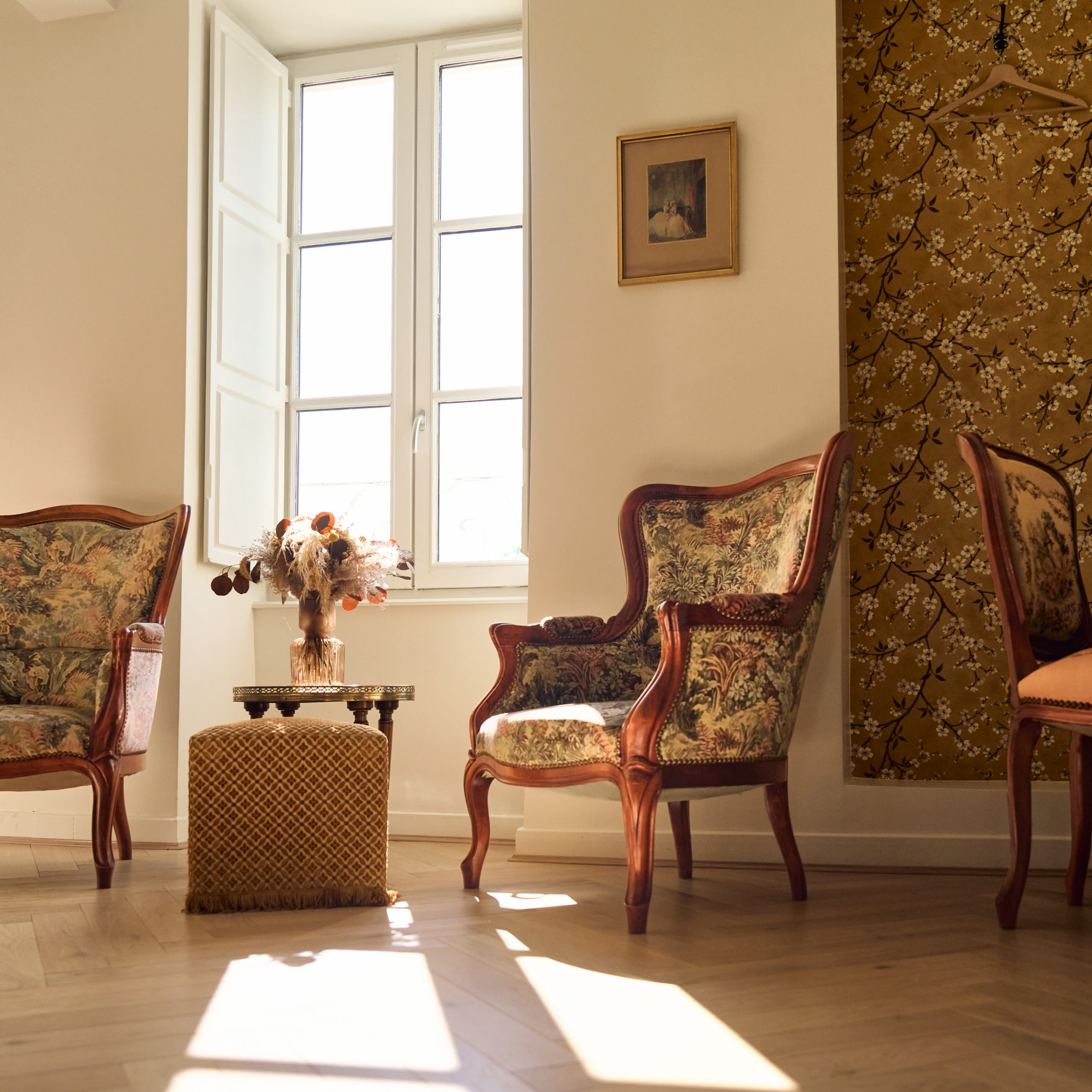 Suite de charme la Tosca chambre d'hôtes 4 épis au Château de la Motte Louchy-Montfand, Allier, Auvergne