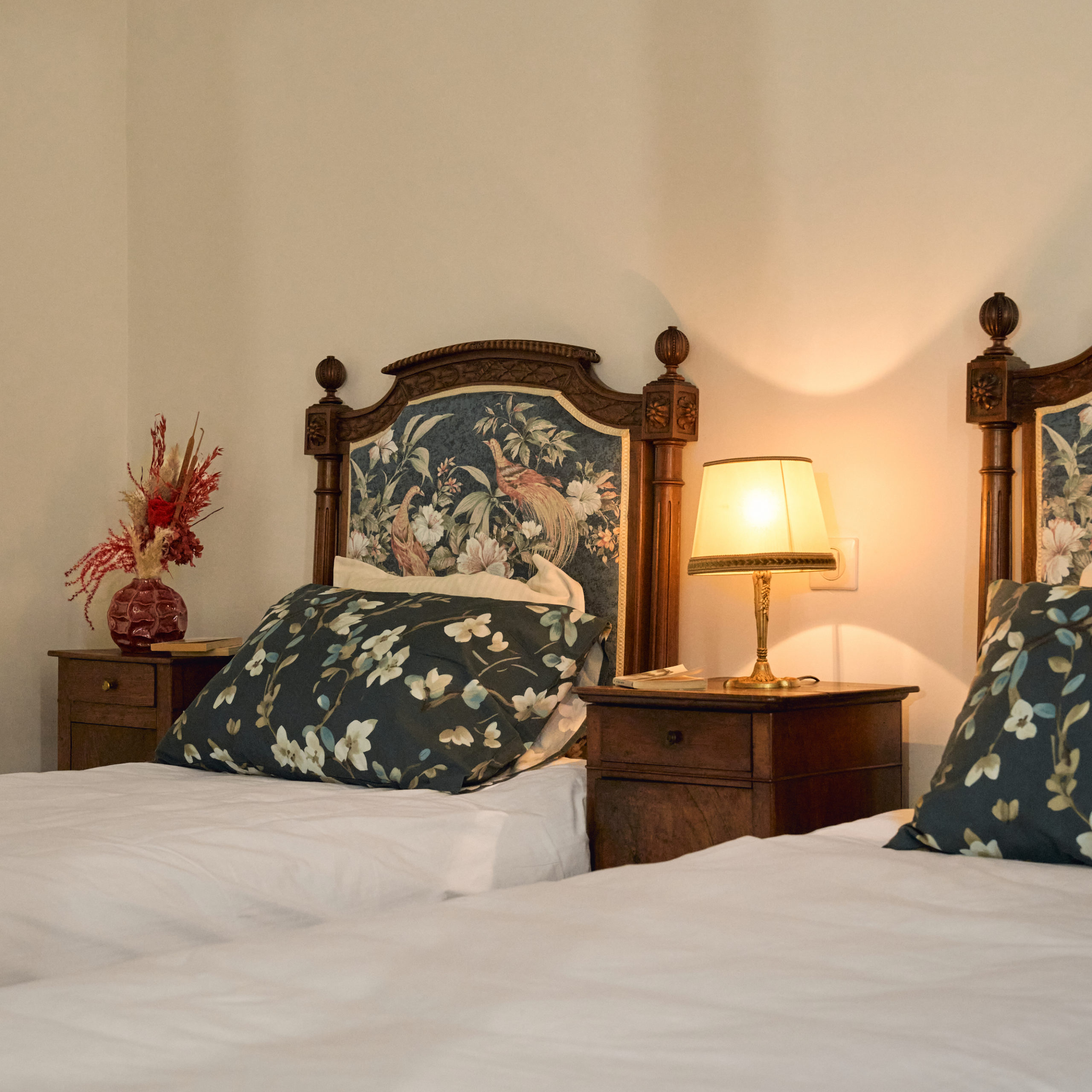 Chambre de charme la Dame à la Licorne - chambre d'hôtes 4 épis au Château de la Motte Louchy-Montfand, Allier, Auvergne