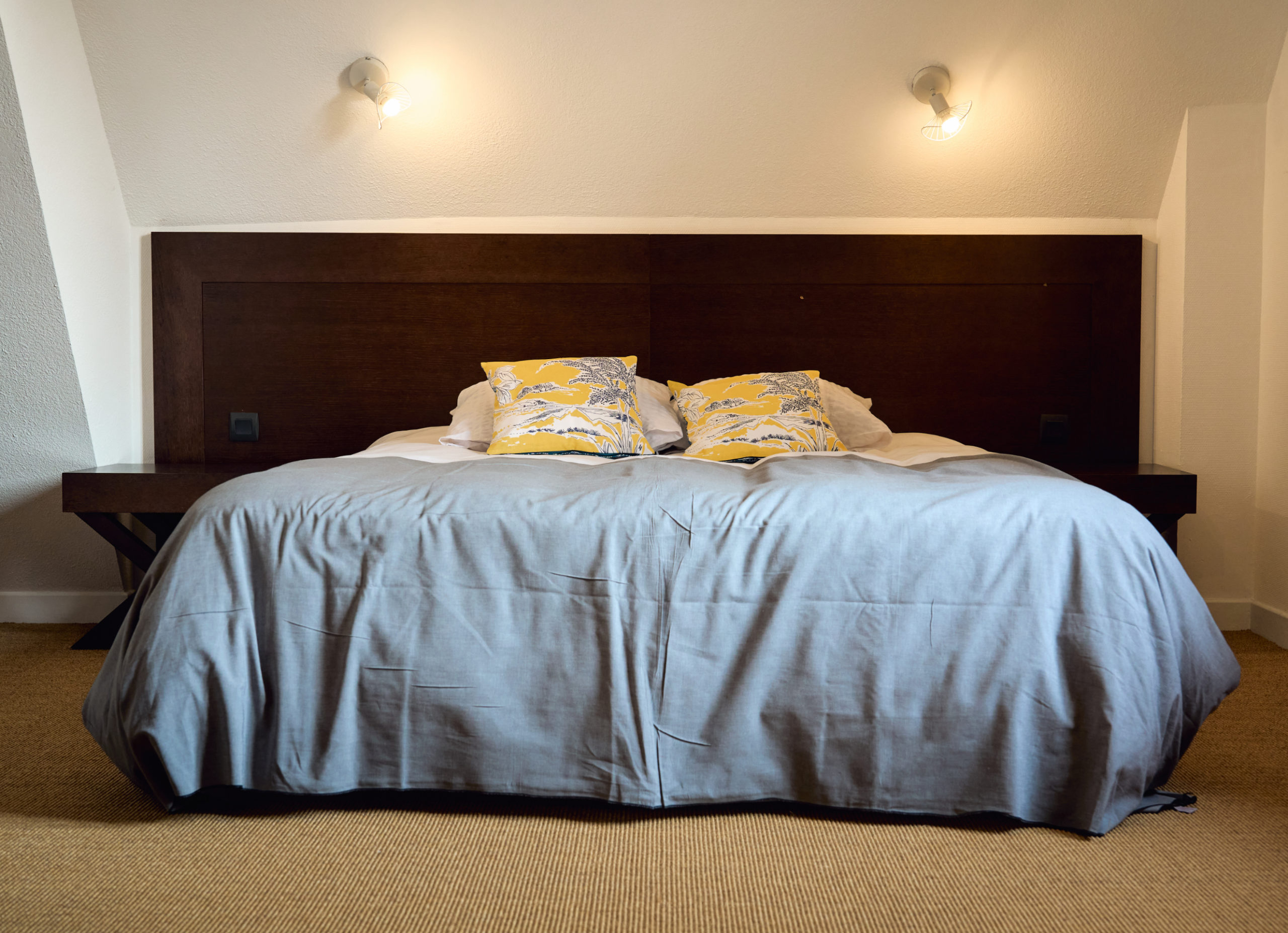 Gîte le Grand Commun - gîte XXL grand capacité, gîte de groupe classé 3 épis au Château de la Motte Louchy-Montfand, Allier, Auvergne pour 36 personnes avec 9 chambres familiales, une grande pièce de vie, un salon billard. Gîte labellisé tourisme et handicap pour tout le rez-de-chaussée.